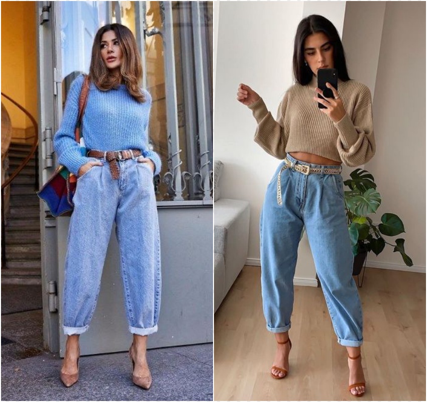 Slouchy com Cropped: Look Moderno e Despojado - inspiração 1
