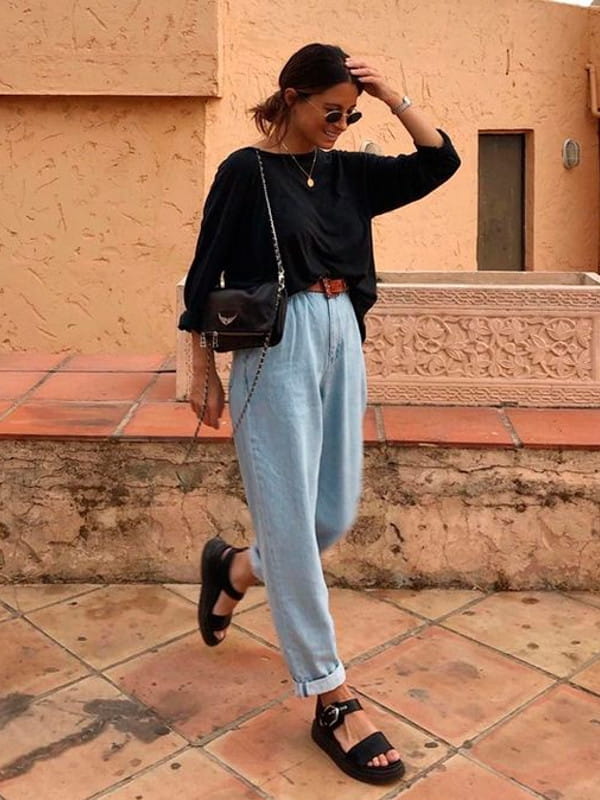 Slouchy com Cropped: Look Moderno e Despojado - inspiração 3