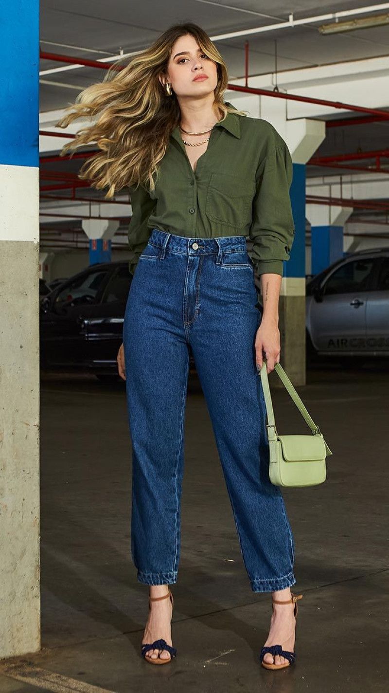 Slouchy e Camisa Oversized: Conforto com Atitude Fashion - inspiração 1