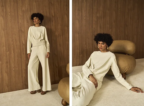 Texturas Ricas: A Chave Para um Look Monocromático Nada Óbvio - inspiração 2