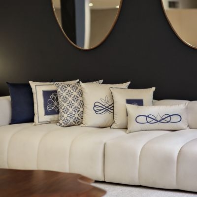 Almofadas Geométricas: Modernidade em Cada Detalhe - inspiração 3