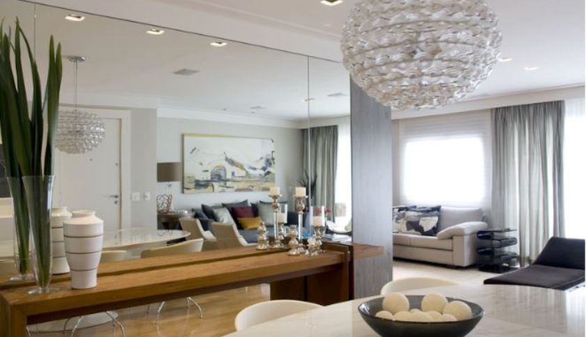 Espelhos de Corpo Inteiro: A Ilusão de um Novo Ambiente - inspiração 3