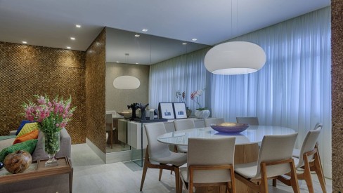 Criando Profundidade com Espelhos em Corredores - inspiração 2