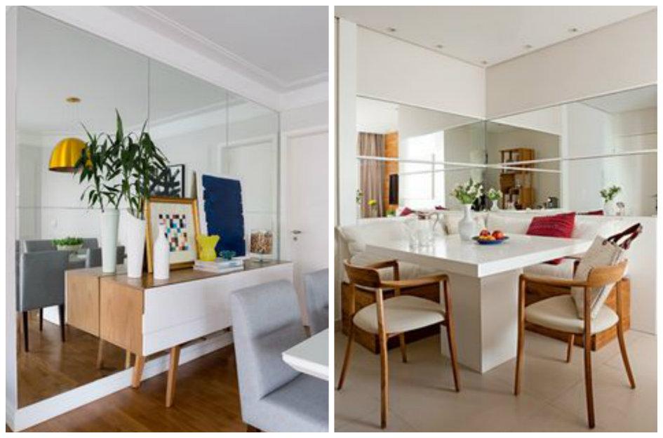 Espelhos nas Laterais: Ampliação Sutil e Eficaz - inspiração 3