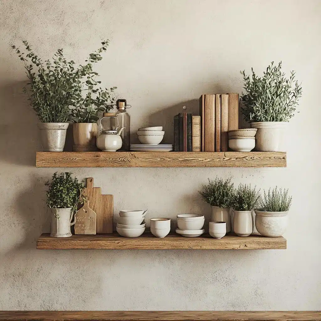 Plantas Suspensa: Um Jardim Vertical em Prateleiras - inspiração 2