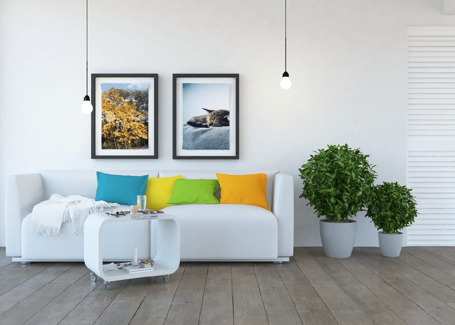 Molduras que Complementam: Cores e Texturas que Valorizam - inspiração 2