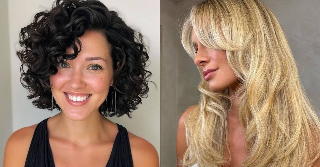 Franjas Laterais e Diagonais: Elevando a Expressão Facial - inspiração 2