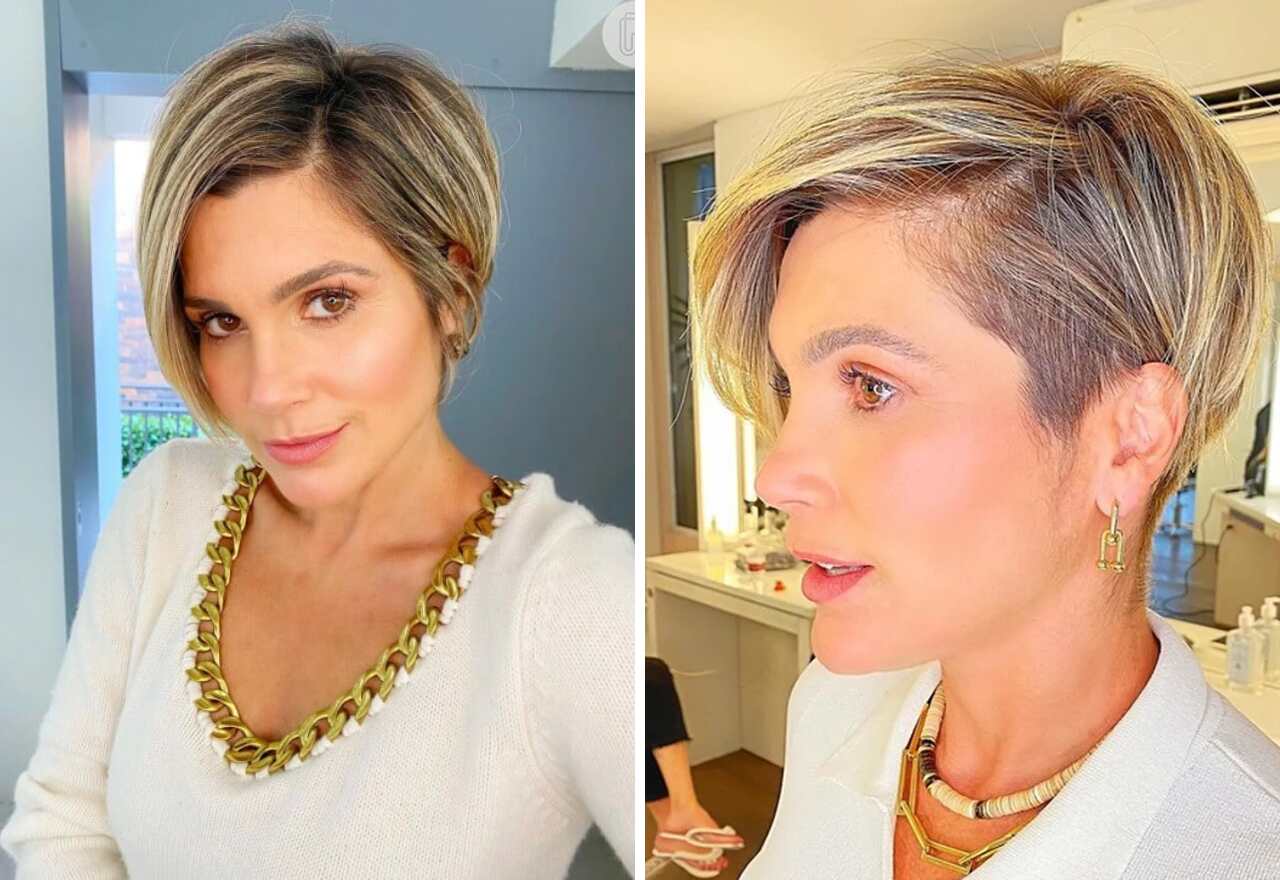 Butterfly Cut: Volume e Movimento para Disfarçar Linhas - inspiração 1