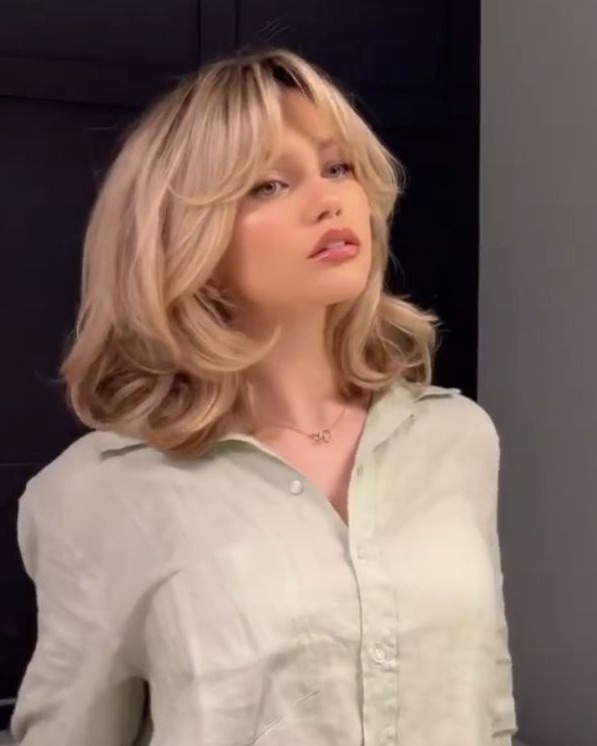 Curtain Bangs: A Franja Cortina que Suaviza e Embeleza - inspiração 1