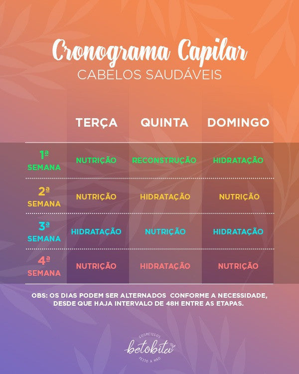 Dica #7: Saiba como Alternar Hidratação, Nutrição e Reconstrução - inspiração 2