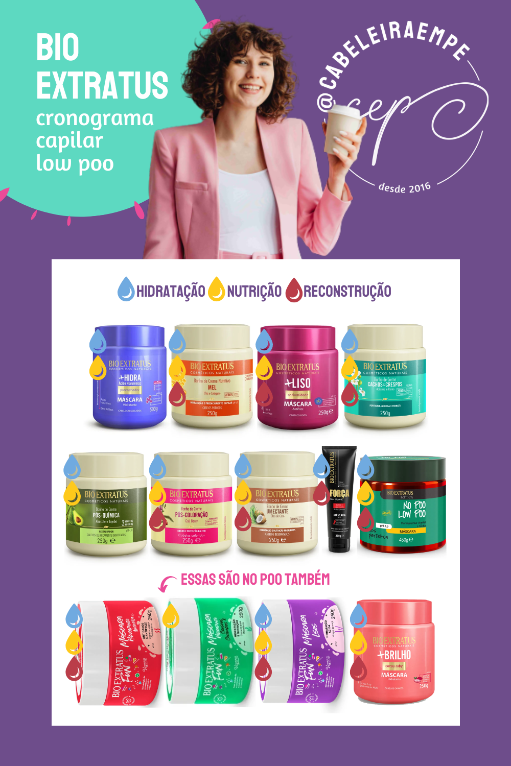 Dica #8: Use a Queratina Líquida com Moderação - inspiração 1