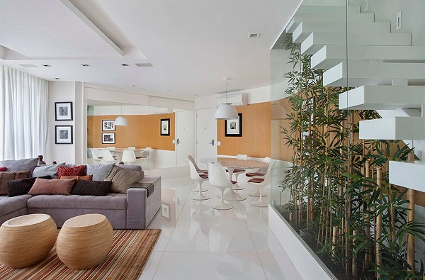 Revestimento de Parede com Bambu: Textura Natural e Sofisticação - inspiração 3