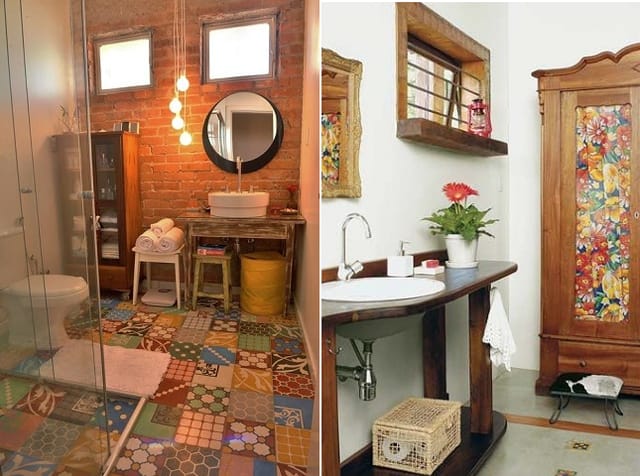 Bancadas Rústicas: Equilíbrio entre Estilo e Funcionalidade - inspiração 1