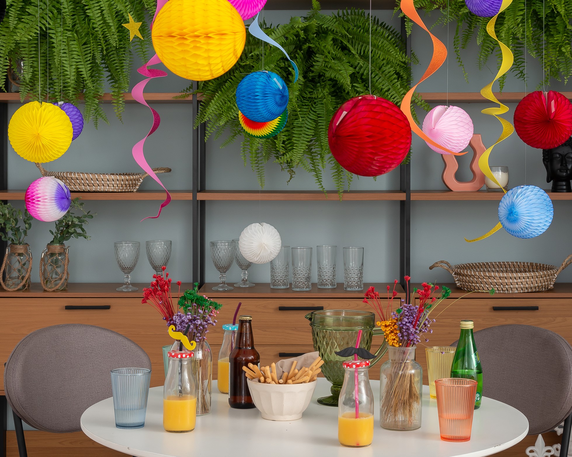 Decoração de Carnaval com Máscaras Venezianas Repaginadas - inspiração 1