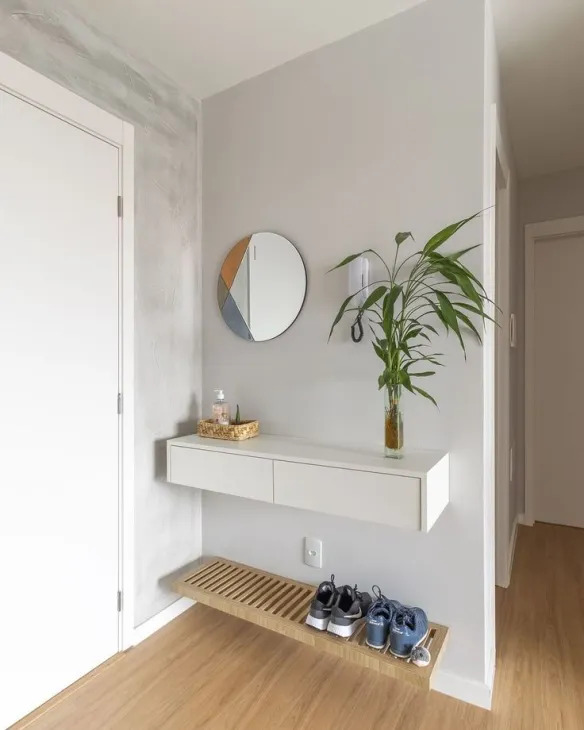 Hall Moderno: Design e Tecnologia na Sua Recepção - inspiração 1