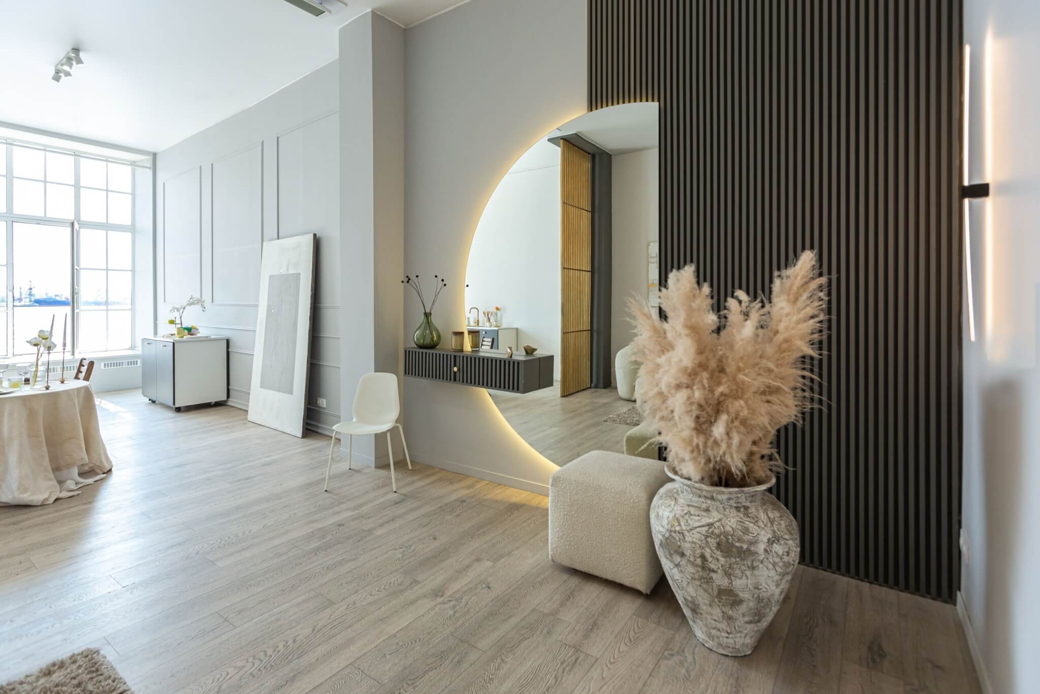 Hall Rústico: Conectando com a Natureza Desde a Entrada - inspiração 1