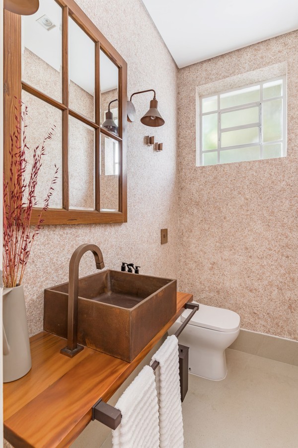 Mix de Texturas: A Surpresa que Seu Lavabo Precisa - inspiração 3