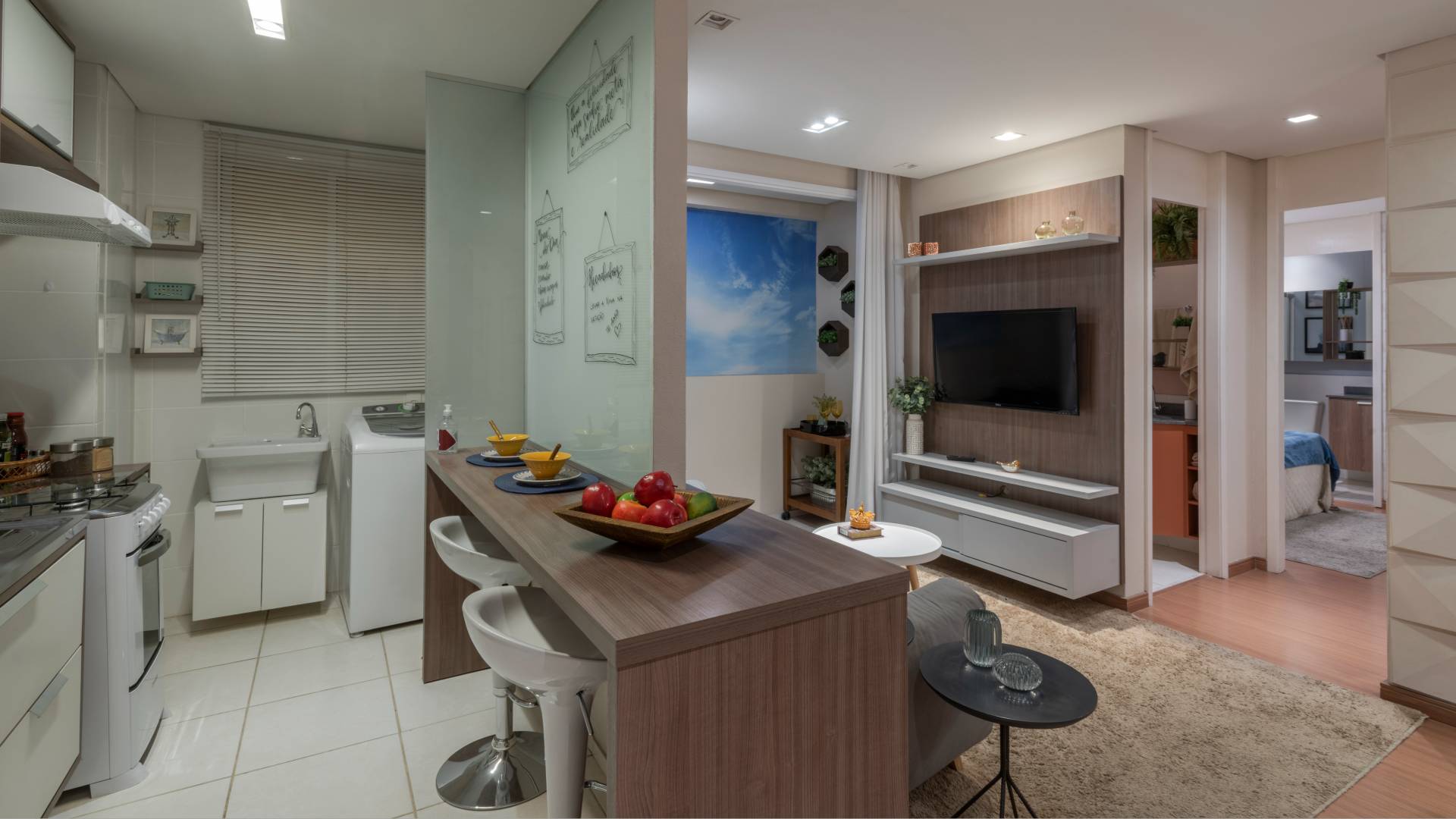 Cantinhos Multifuncionais: Home Office e Mais! - inspiração 3