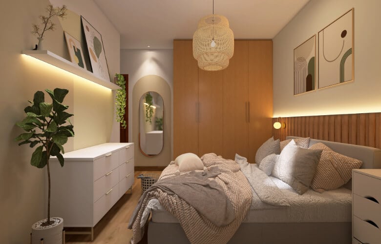 Cabeceira Multifuncional: Design Inteligente para Guardar Tudo - inspiração 2