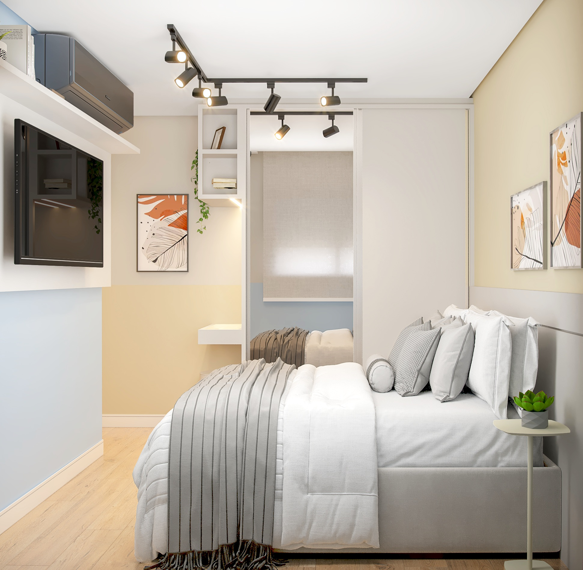 Cortinas Leves e Fluidas: A Luminosidade que Transforma o Espaço - inspiração 2