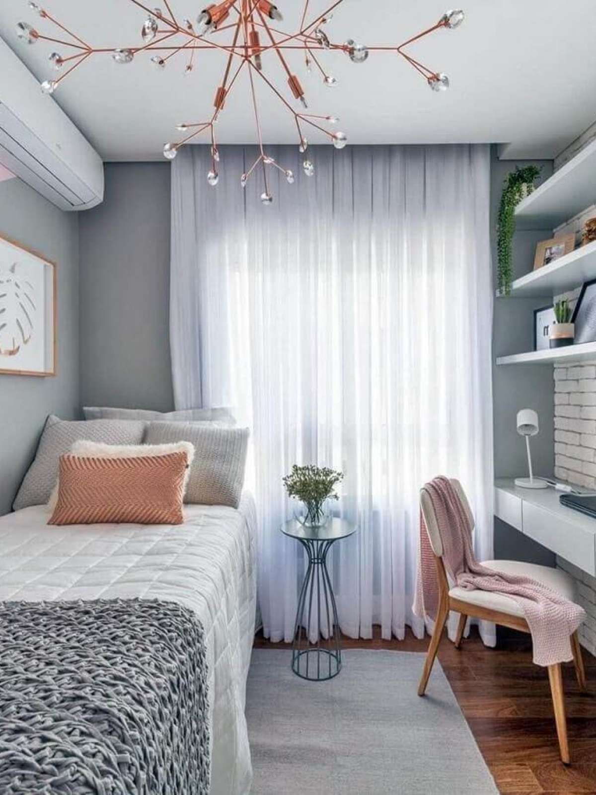 Estilo Minimalista: Menos é Mais no Seu Quarto - inspiração 3