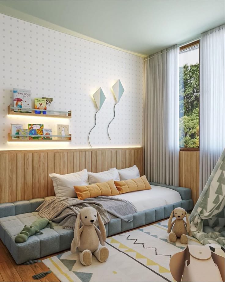 Cantinho da Leitura Aconchegante: Um Portal para a Imaginação - inspiração 2