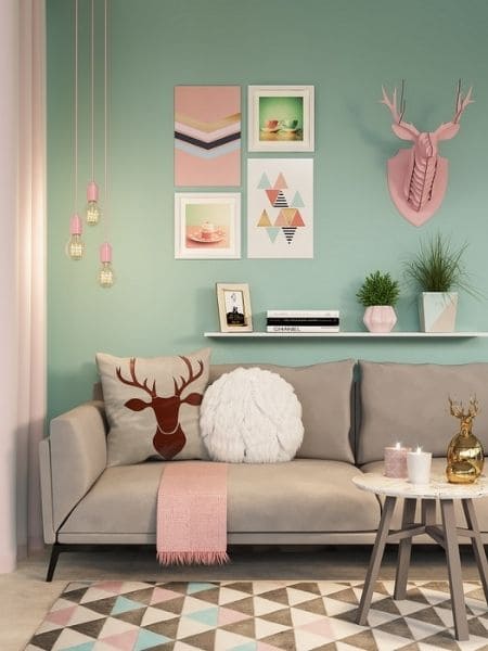 Ponto Focal: Uma Parede Cheia de Personalidade - inspiração 1