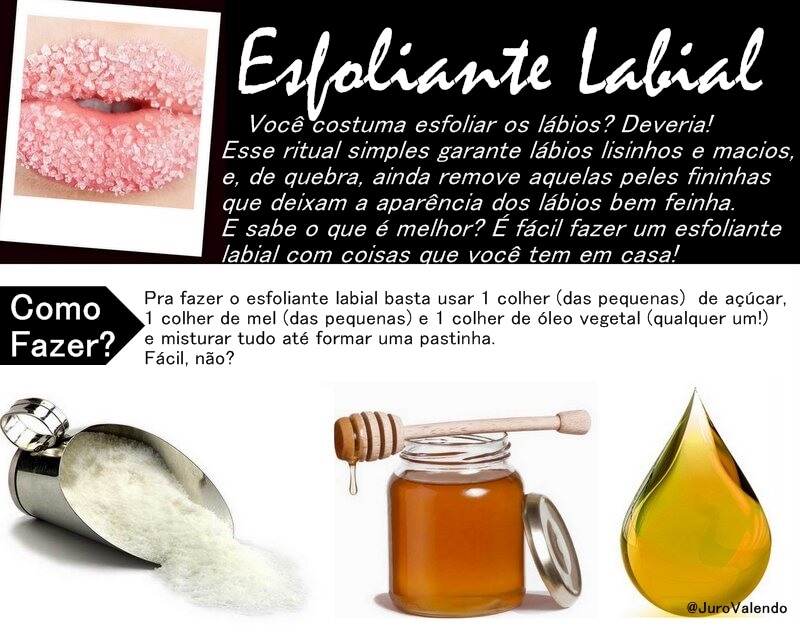 Esfoliação Turbinada com Mel e Açúcar Cristal - inspiração 1