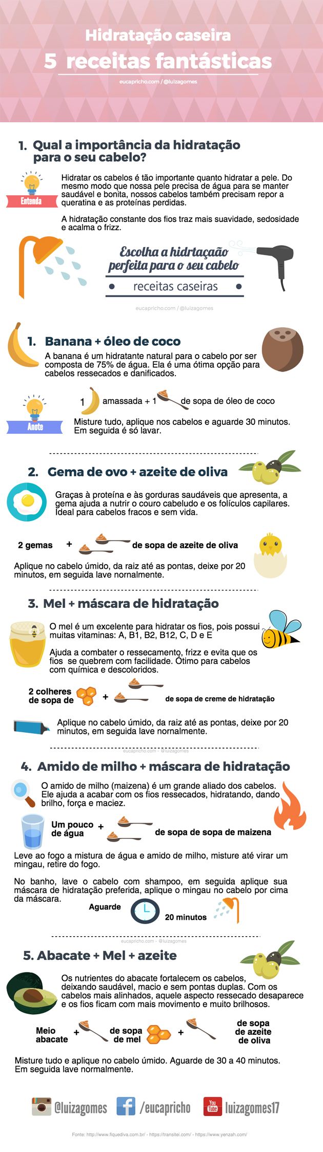 Hidratação Anti-Frizz com Maisena - inspiração 2