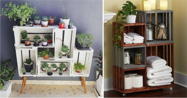 Caixotes Envelhecidos: Toque Vintage na Sua Horta - inspiração 3