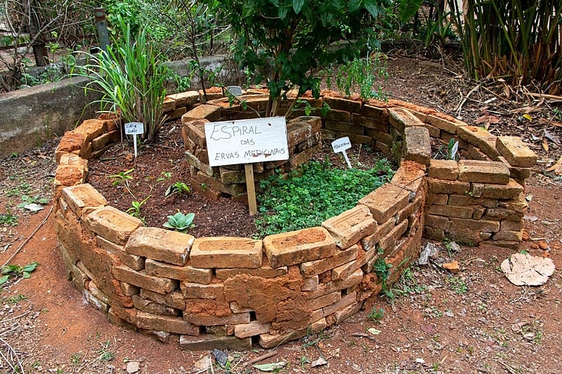 Iluminação Noturna para Destacar a Beleza da Horta - inspiração 1