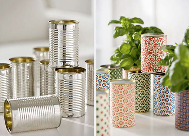 Latas Decoradas com Juta e Flores Secas: Toque Campestre - inspiração 1