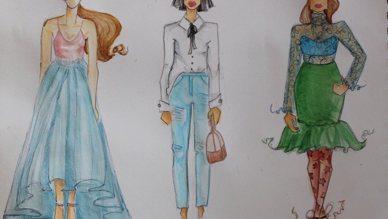 Ilustração de Moda com Marcadores: Rapidez e Versatilidade - inspiração 1