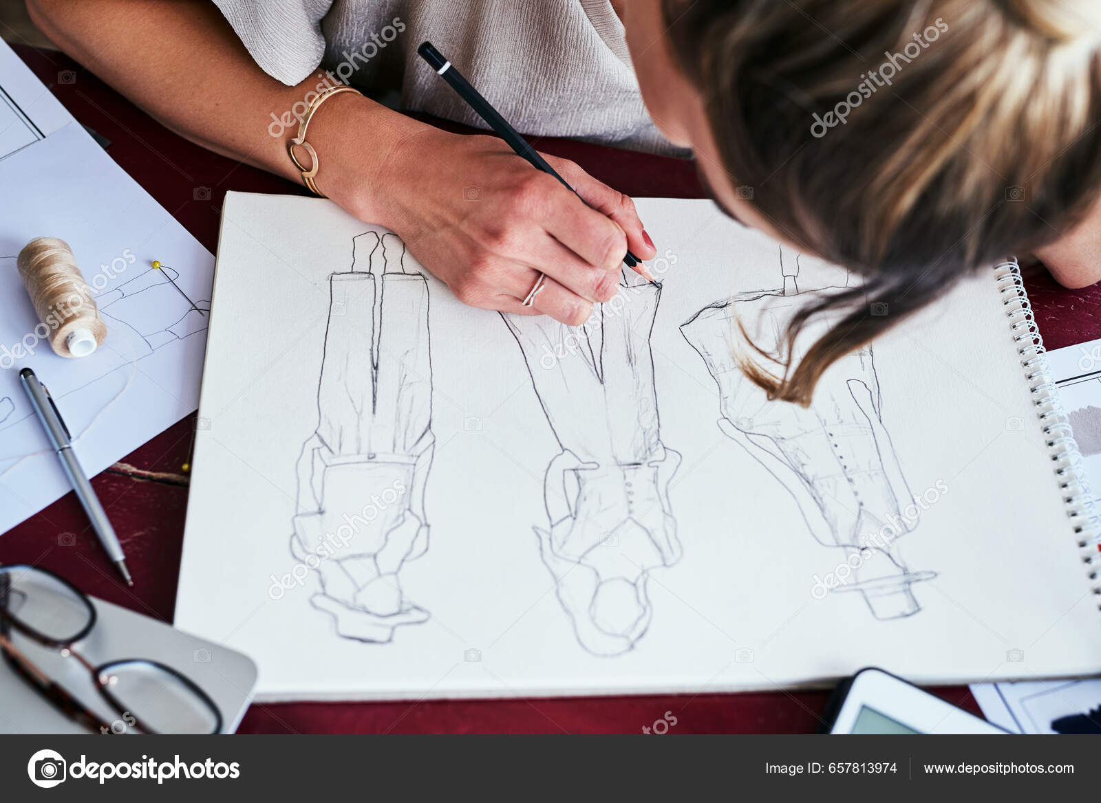 Ilustrações Conceituais: Expressando a Essência da Moda - inspiração 3