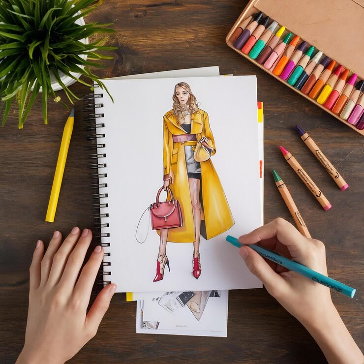 Croquis de Moda Plus Size: Celebrando a Diversidade - inspiração 2