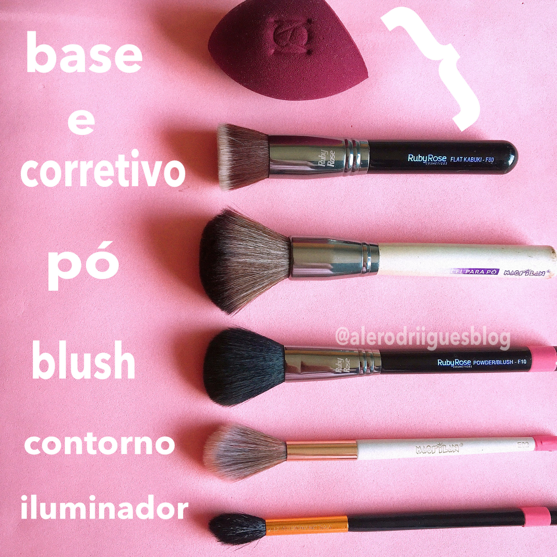 Pincel de Base: Kabuki ou Língua de Gato, Qual o Ideal? - inspiração 1