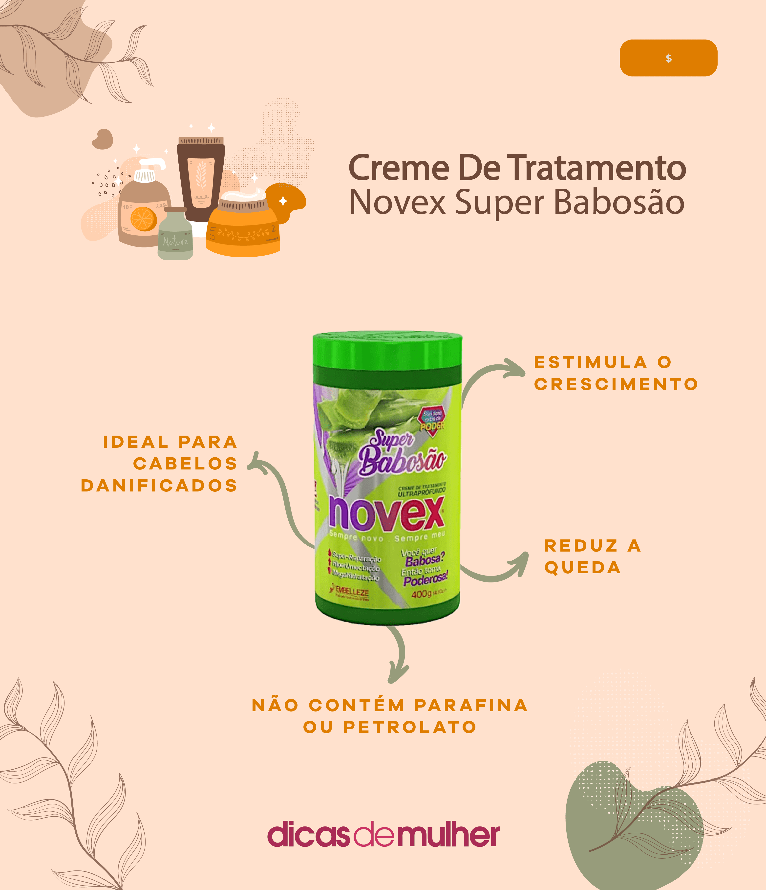 Para Cabelos Sedentos: Hidratação Power para Ressecados - inspiração 3