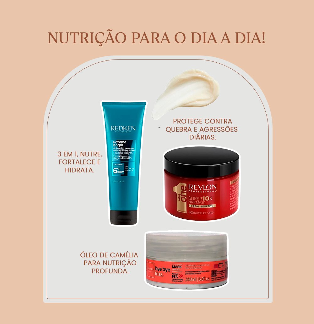 Liso Radiante: Hidratação que Alinha e Dá Leveza - inspiração 2