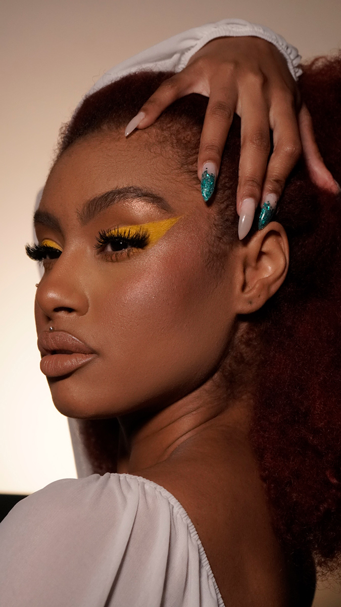 Tendência Rainbow: Todas as cores do arco-íris em um só olhar - inspiração 1