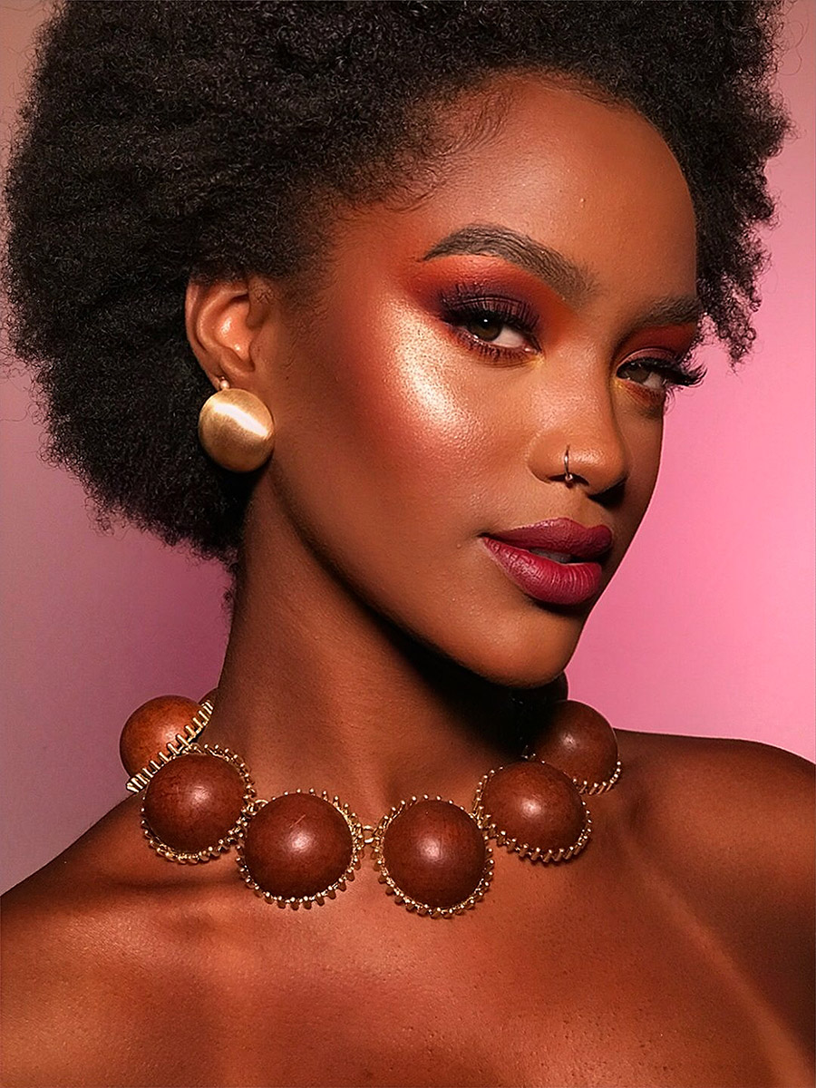 Variação Sunset Eyes: Cores quentes inspiradas no pôr do sol - inspiração 2