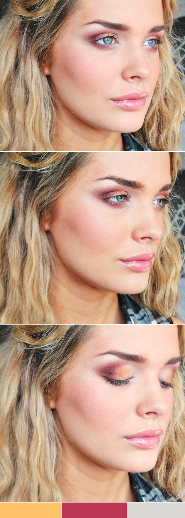 Glam Rock: Cores escuras e brilhantes para um visual poderoso - inspiração 3