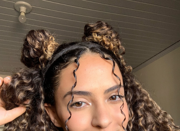 Penteados com Lenço: Versatilidade e Cor - inspiração 2