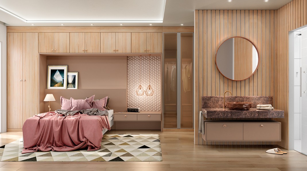 Iluminação Aconchegante: Seu Quarto um Refúgio Relaxante - inspiração 3