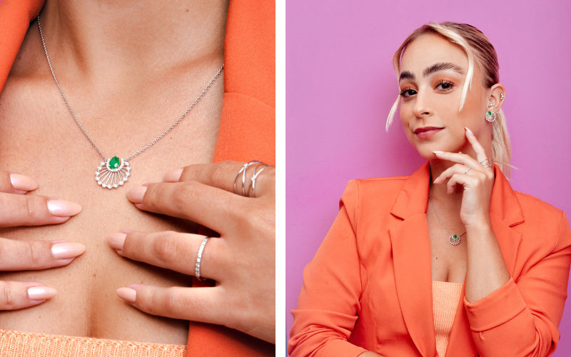 Colares Delicados: Suavidade e Charme no Decote Quadrado - inspiração 2