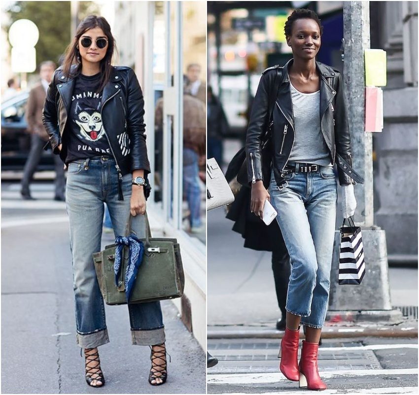 Glam Rock: Paetês e Jaqueta de Couro para Noites de Festa - inspiração 2
