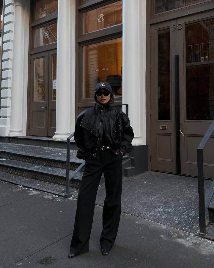 Boho Moderno: Franjas e Jaqueta de Couro para um Toque Descontraído - inspiração 1