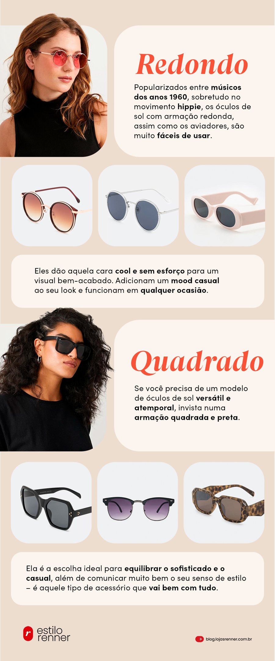 Trabalho com Estilo: Calça Pantalona e Óculos Clássicos - inspiração 1