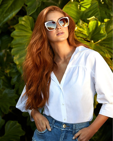 Look Urbano: Jaqueta de Couro e Óculos Espelhados - inspiração 3