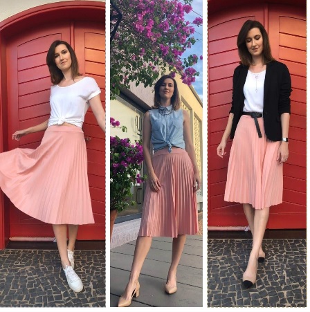 Minimalismo Elegante: A Saia Plissada como Peça Central - inspiração 3