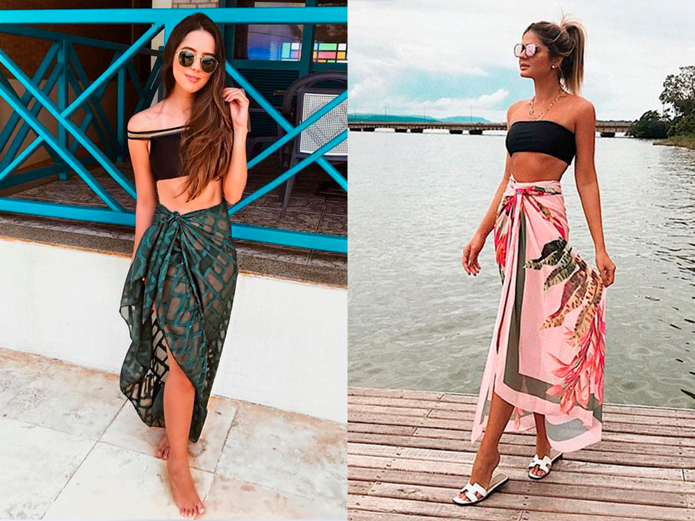 Maxi Saia Sofisticada: Alongando a Silhueta - inspiração 2